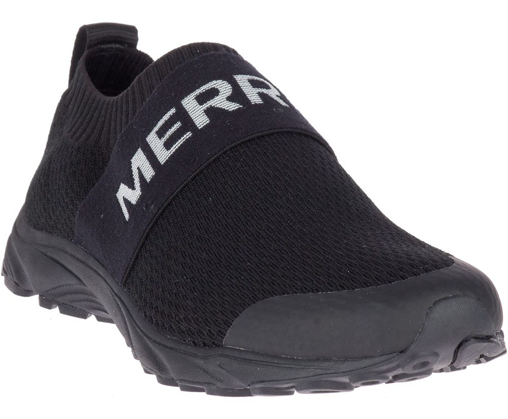 Merrell Barefoot Sko Dame - Riveter Laceless - Sort - ZNP609782